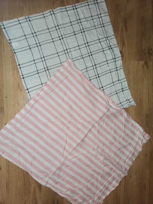 Dwie NOWE poszewki na duże poduszki