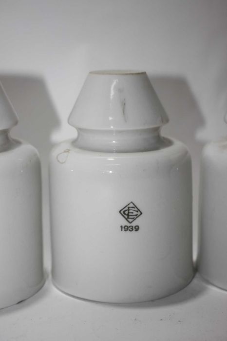 Antigo Isoladores eléctricos - Porcelana - Vista Alegre Electro Candal