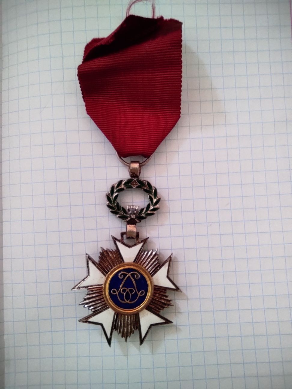 Order koronny belgijskie odznaczenie za zasługi cywilne i wojskowe