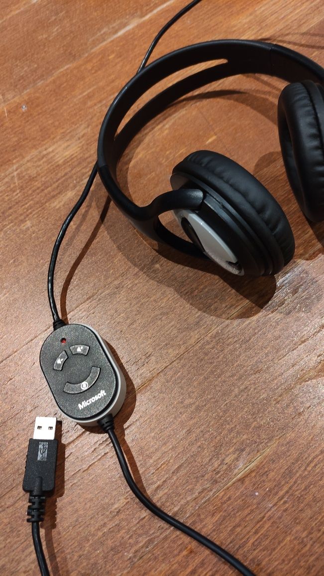 Słuchawki gamingowe z mikrofonem Microsoft LX-300 W SUPER STANIE