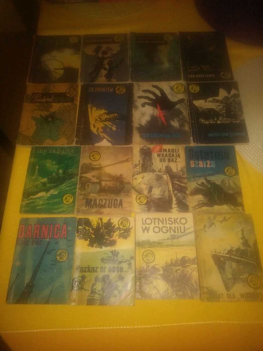 Seria książek Tygrys Żółty Tygrys - lista w treści ogłoszenia