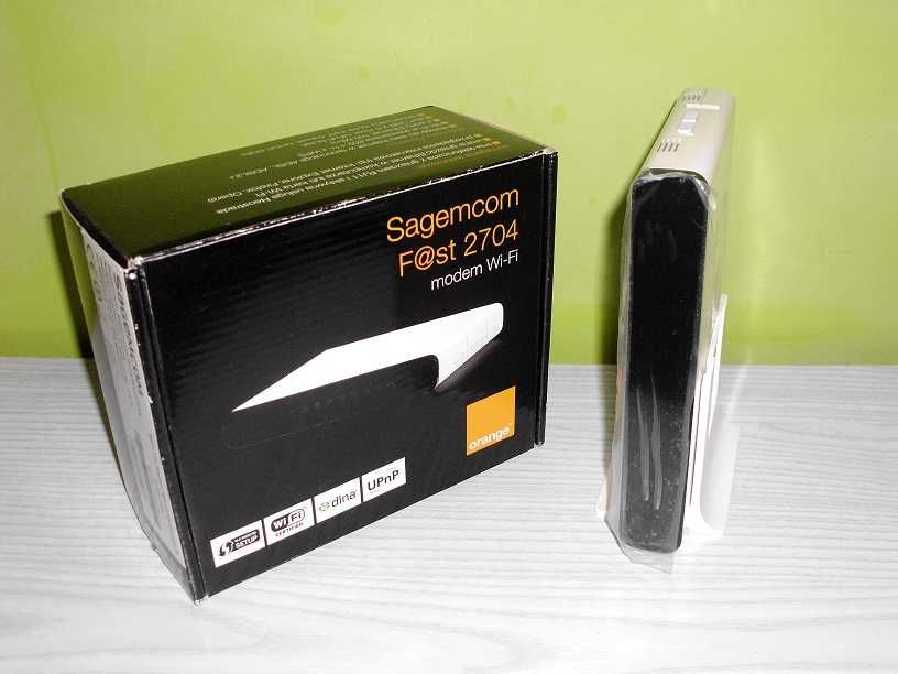 Router ADSL Sagecom Fast 2704 modem WiFi access point