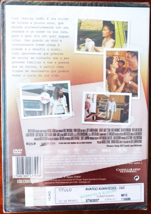 Amargo Amanhecer - Come Early Morning - 2006 - DVD