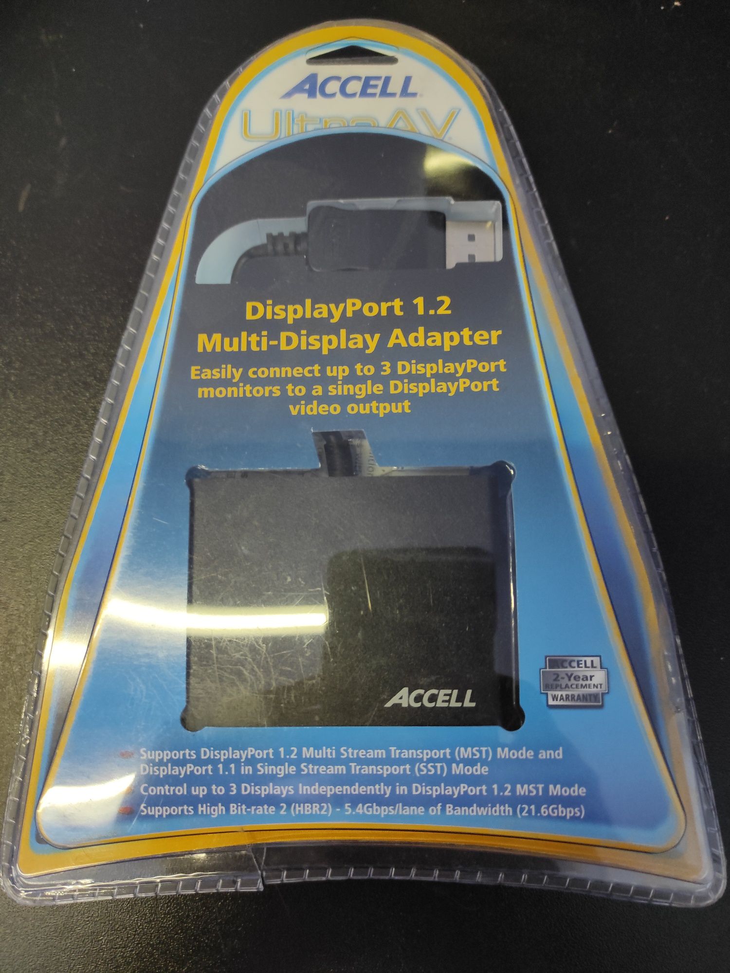 Adaptador para 3 monitores displayport 1.2