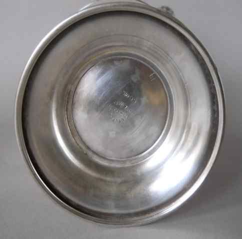 Антикварный коллекционный мельхиоровый миксер