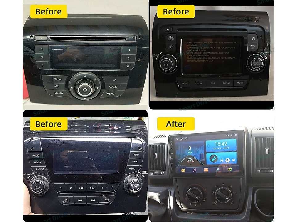 Radio samochodowe Android Fiat Ducato (9", Low-End) 2006.-2016