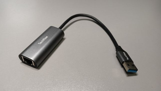 Hub Przejściówka Adapter TechRise USB 3.0 LAN