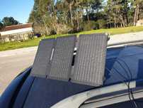 Painel solar monocristalino 30w usb portátil