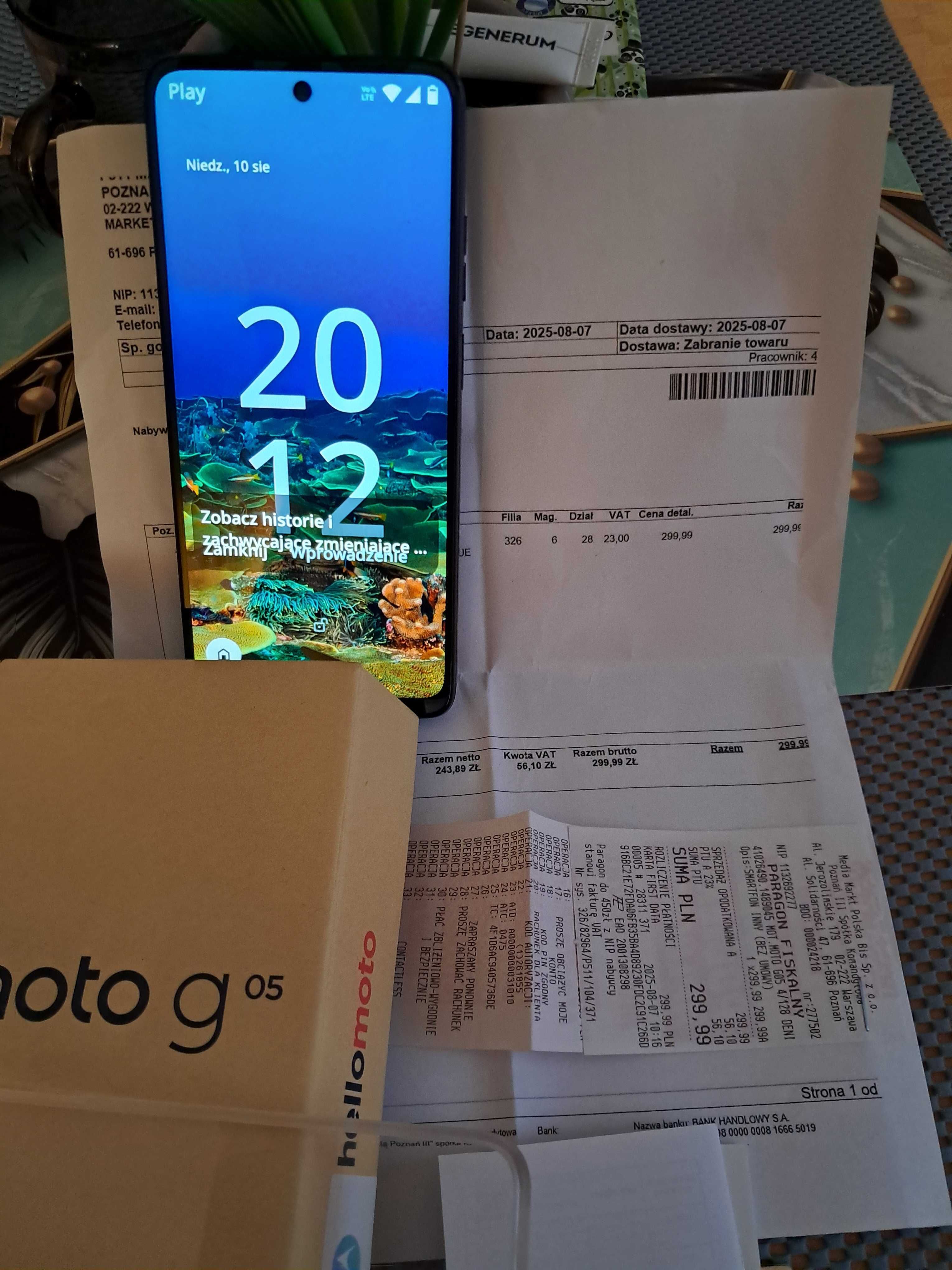 motorola G-05 nowa