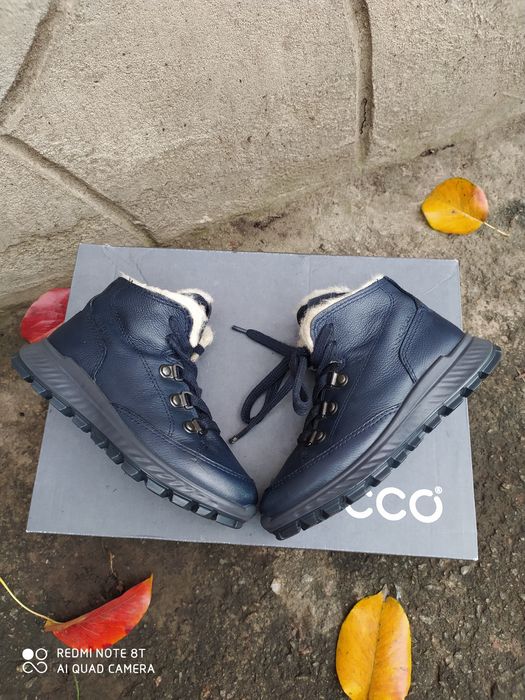 Ecco 27 ботинки на хлопчика зимові черевики чоботи сапоги взуття ессо