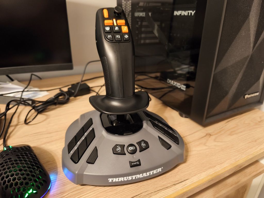 Kierownica Joystick zestaw do Farminga ! DFGT Logitech jak Nowy !