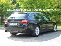 BMW Seria 5 Najniższy przebieg ! HUD ! Komfortowe fotele z pamięcią ! Niedźwiedź !
