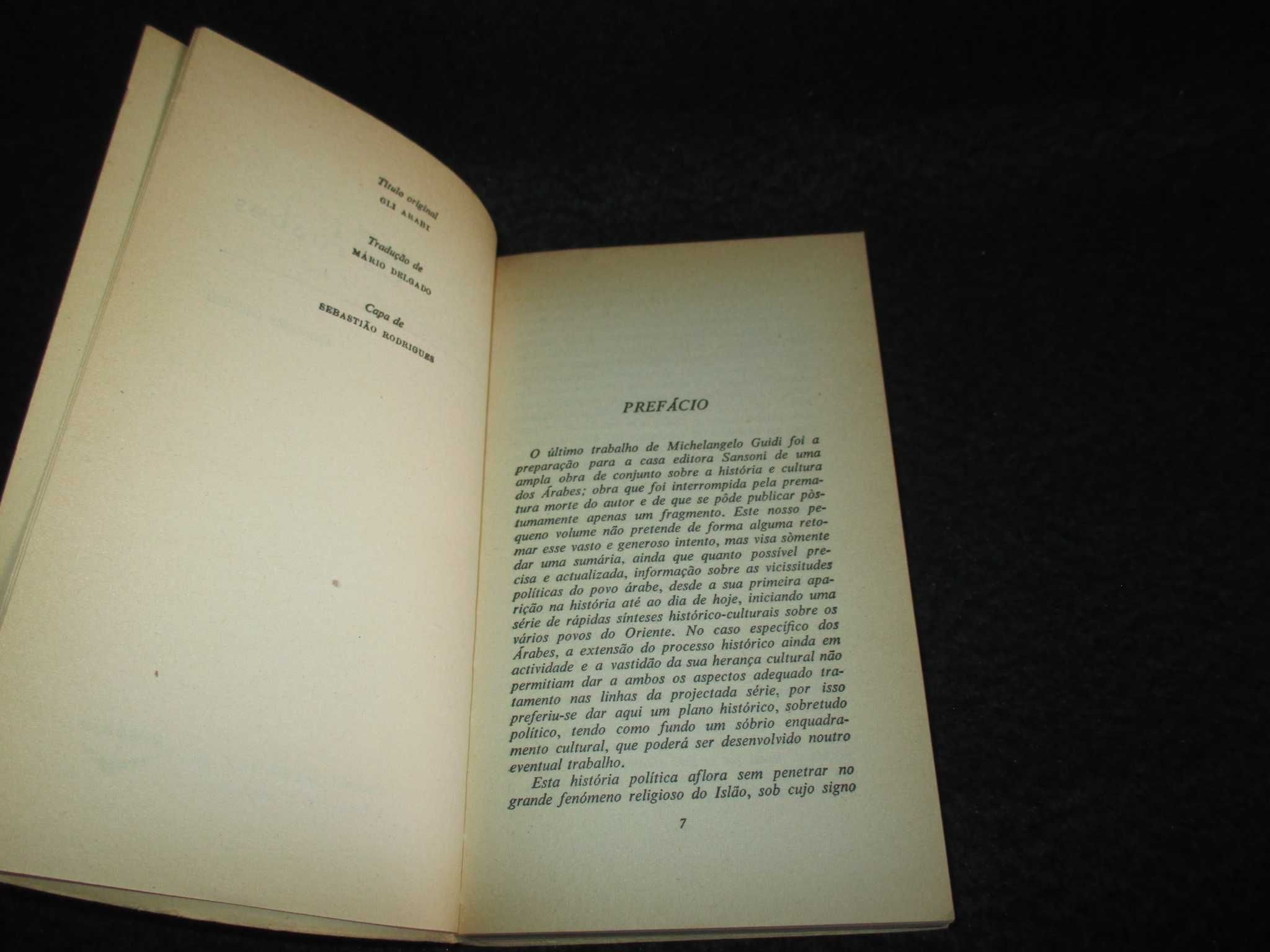 Livro Os Árabes F. Gabrielli