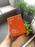 Pudełko po obiektywie SONY E-mount 50 mm f 1.8+ książeczki