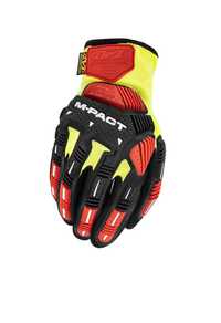 Rękawice taktyczne Mechanix Wear M-Pact Hi-Viz CR3A3 - Yellow/Red