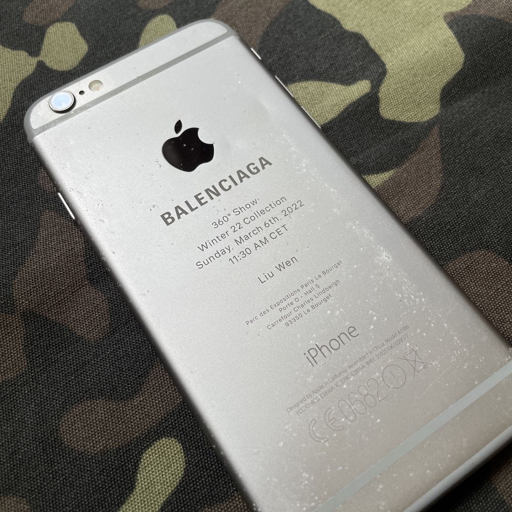balenciaga Iphone 6s arena maison margiela future баленси баленсиага