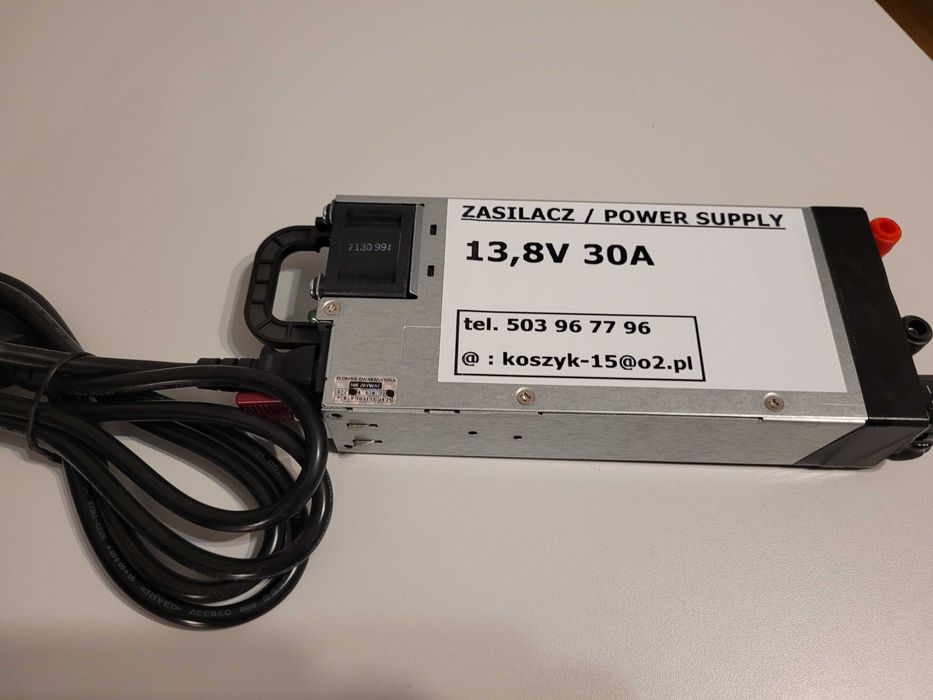 Zasilacz 13,8V 30/35A RADIO KF - CB RADIO / Gwarancja 24M! FV!