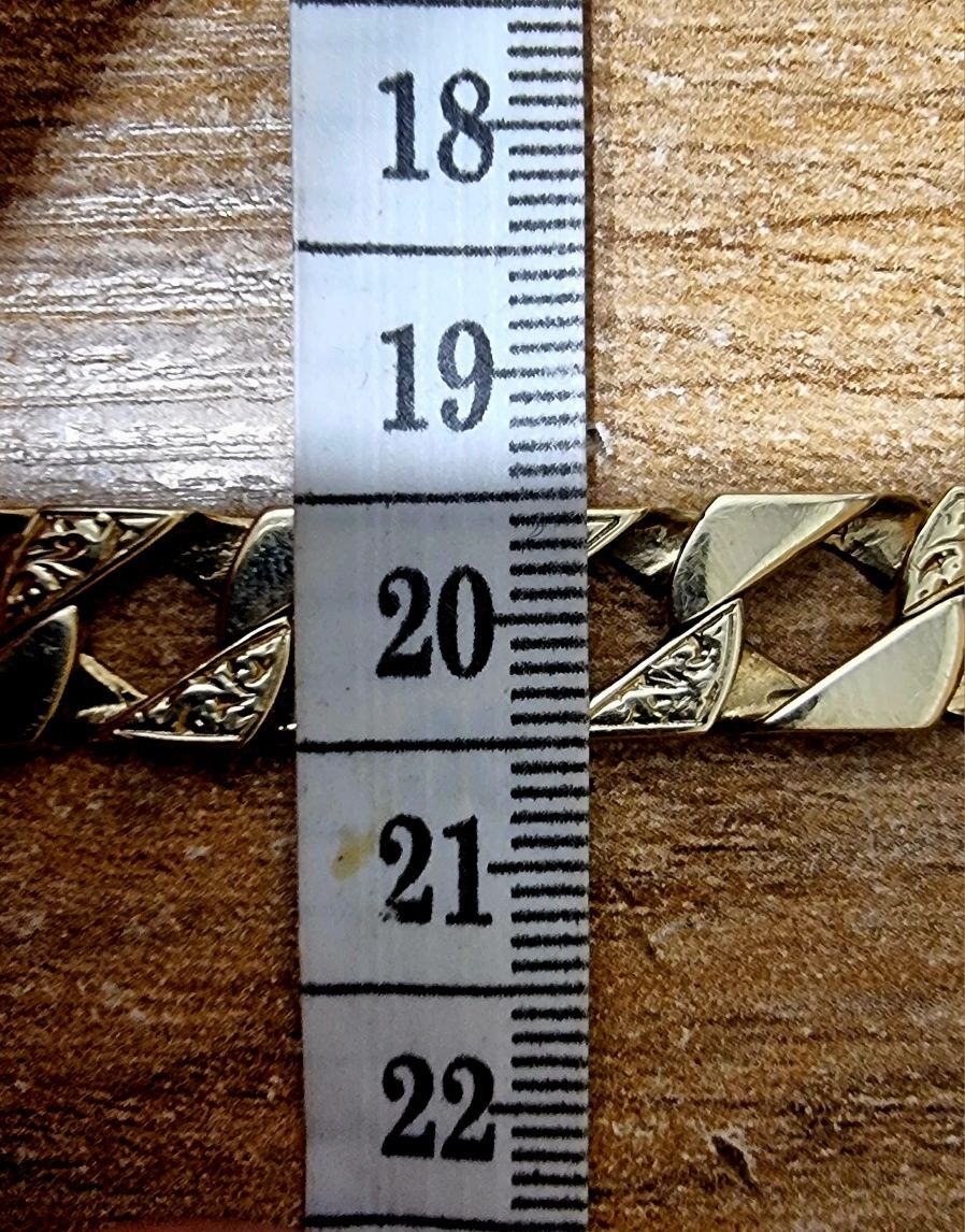 zlota bransoletka 375 1cm 25gram