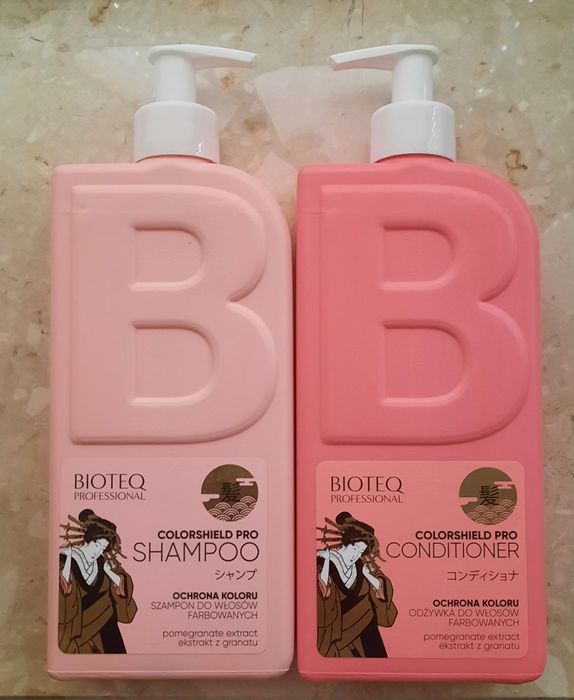 Odżywka i szampon do włosów BIOTEQ COLOR PROFESSIONAL 400 ML - nowość!