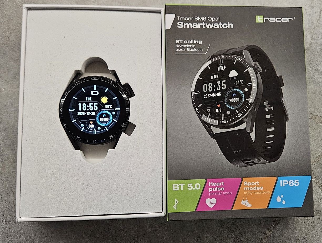 Smartwatch Tracę SM6 Opal