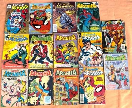 Antigos Livros banda desenhada Super Herois, Hulk, Homem Aranha, X-Men