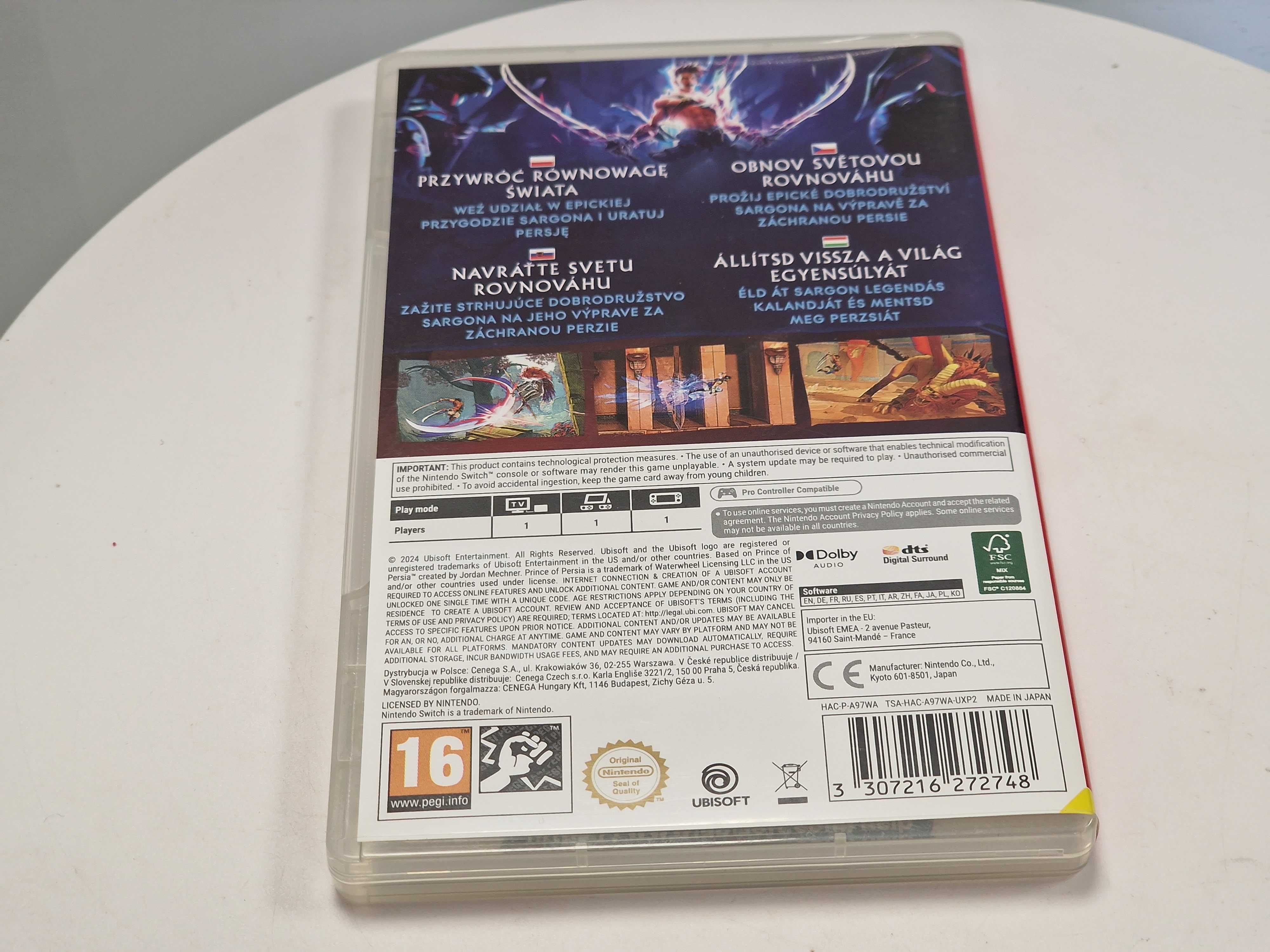 Prince of Persia The Lost Crown Nintendo Switch / Switch OLED