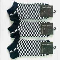 Шкарпетки короткі чоловічі "Кубік принт" 8грн/пару