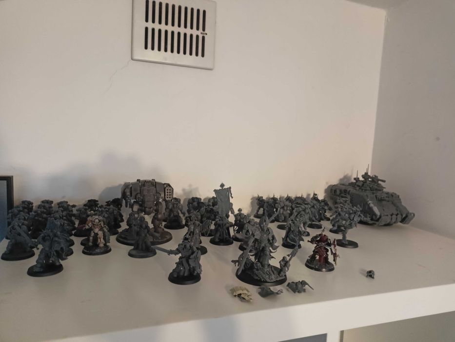 Warhammer 40K - Dark Angels - Niepomalowana Armia