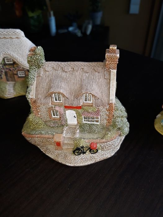 Coleção rara 8 miniaturas Liliput Lane Cottage tipico inglês