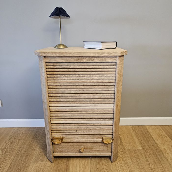 Komoda dębowa wąska