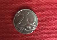 Moneta 20 zlotych PRL