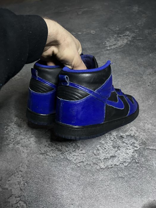 Кросівки NIKE DUNK HIGH “BLACK OLD ROYAL” 44 28 кроссовки найк данк