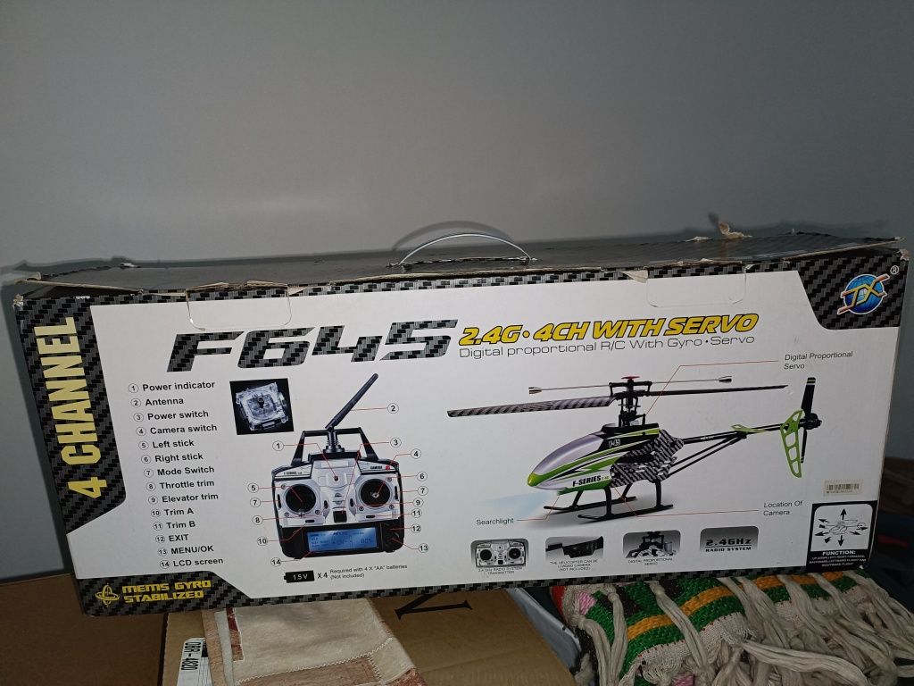 Helicóptero telecomandado