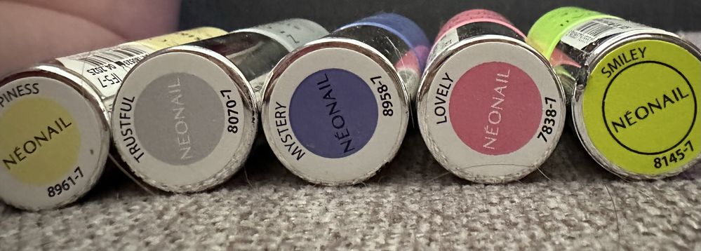 5x Neonail lakier hybrydowy Simple 3w1