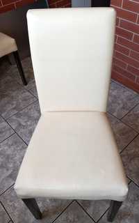 Krzesło tapicerowane kolor ecru