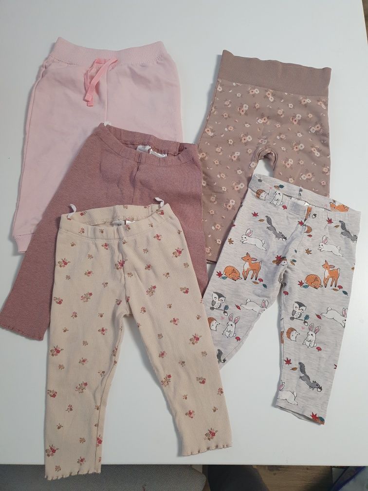 Spodnie + legginsy H&M C&A ergee 80