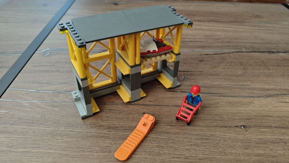 LEGO 60169 City Terminal towarowy Cargo Terminal zestaw klocków LEGO