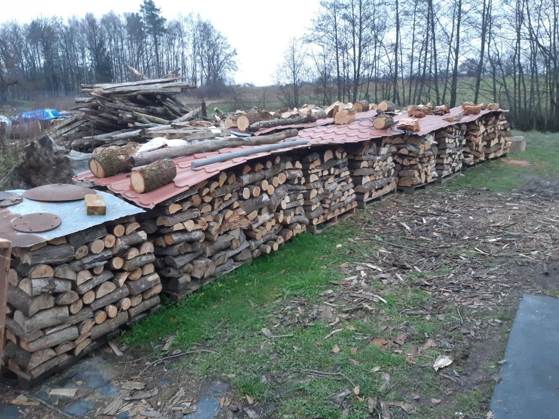 Opał dąb klon  jesion