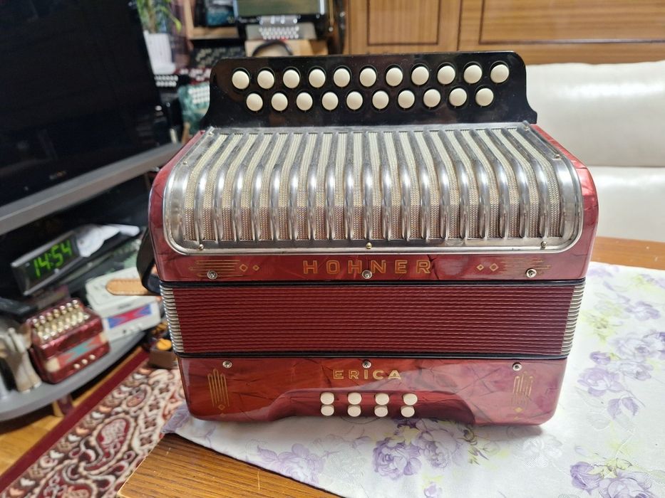 Akordeon guzikowy  - heligonka