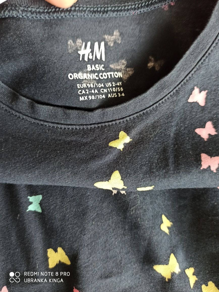 Koszulki krótki rękaw, rozm. 92-98, H&M, C&A