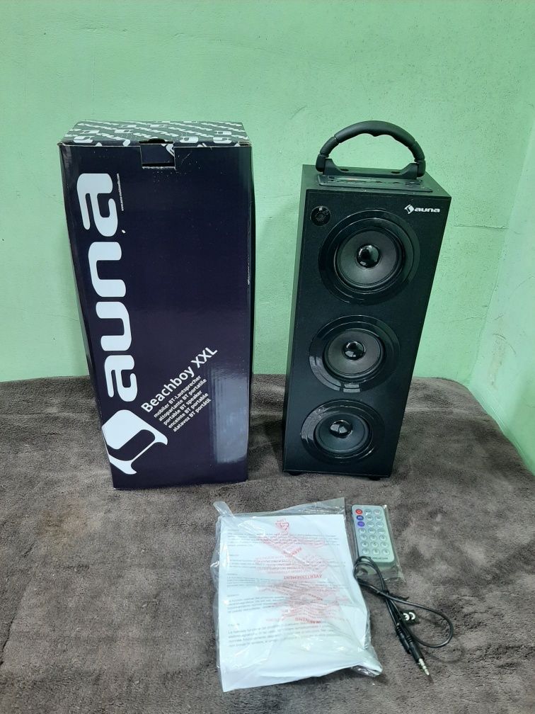 Bluetooth-колонка Auna Beachboy XXL черный USB SD AUX UKW