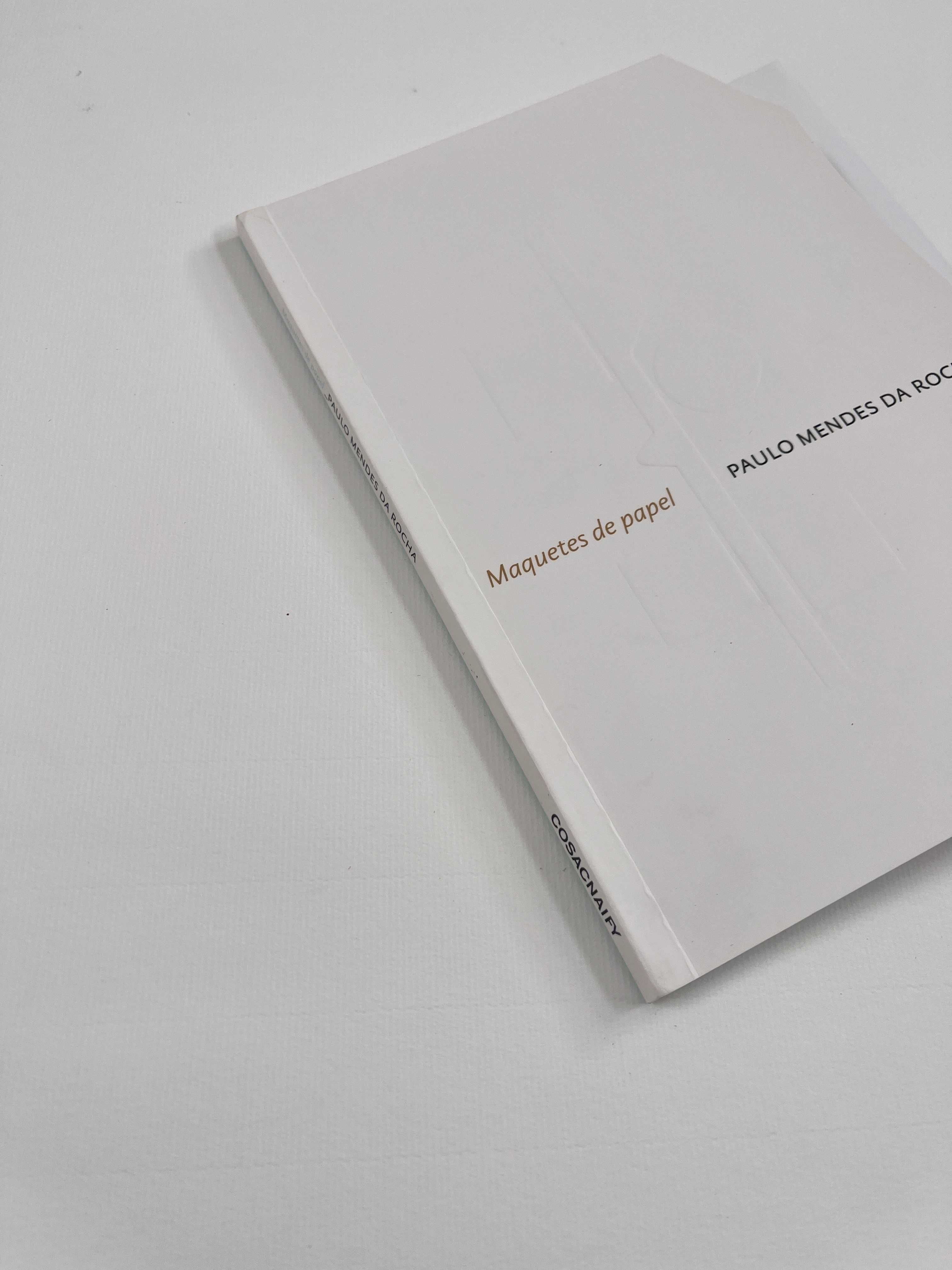 Paulo Mendes da Rocha Maquetes de papel 2007 (como novo)