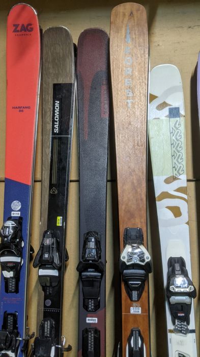 Лижі універсал K2, Armada, Salomon, K2