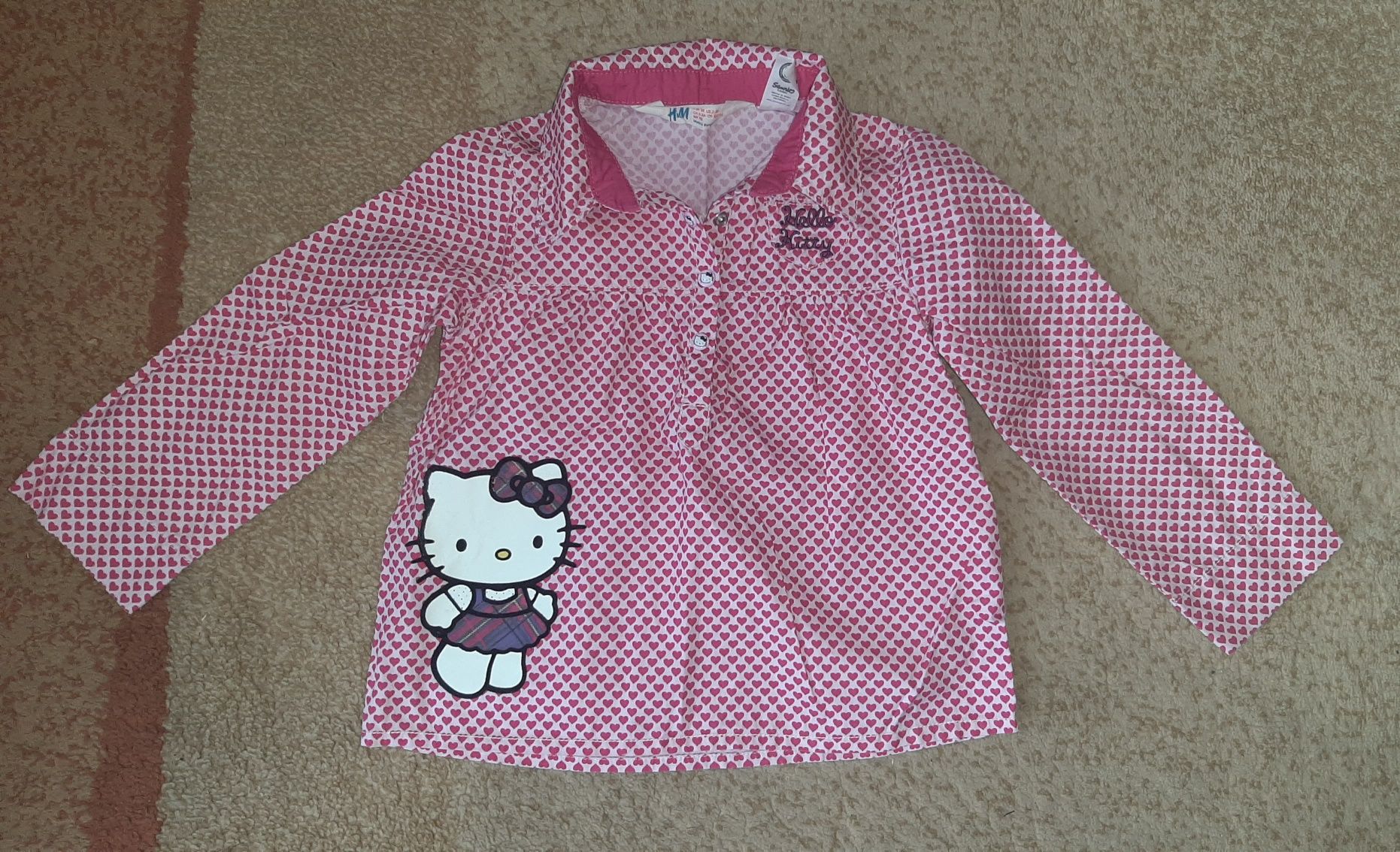 Bluzka/koszula dziewczęca 92-98 Hello Kitty