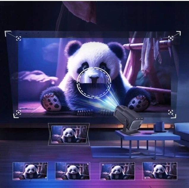 Mini Rzutnik - Projektor HY320 WiFi 4K Hd LED Smart Tv Box