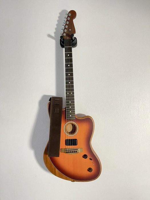 Полуакустическая гитара Fender Acousoisonic Jazzmaster (Tobacco)