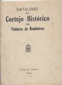Catálogo do Cortejo Histórico de Viaturas de Bombeiros