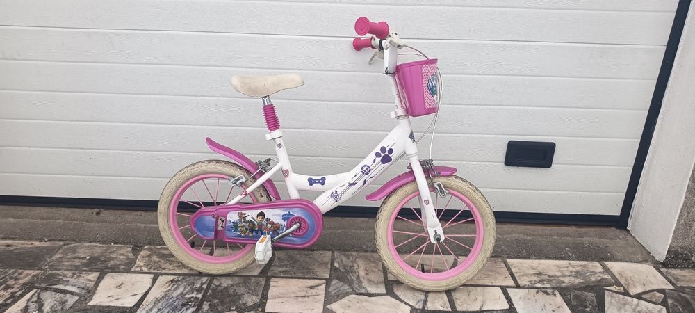 Bicicleta criança patrulha canina