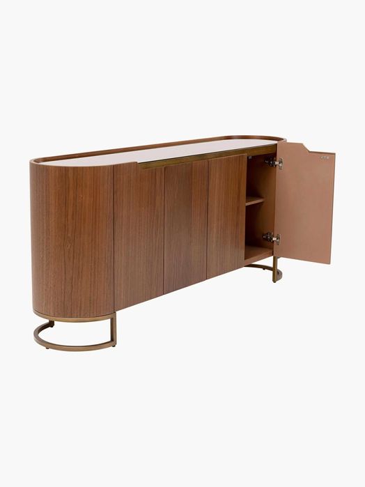 Komoda z drewno orzecha włoskiego Giorgio (Westwing)