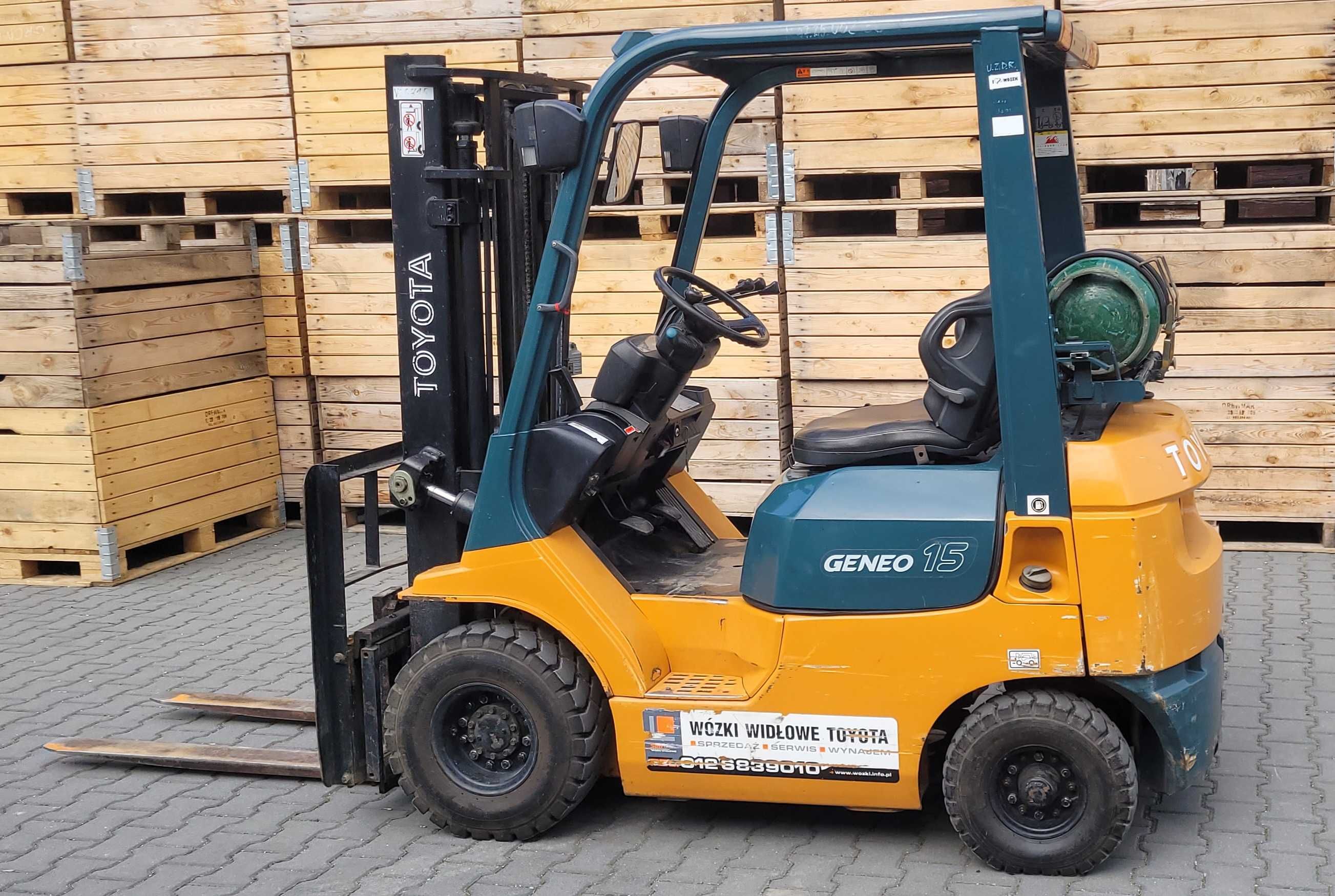 Wózek widłowy TOYOTA GENEO 15